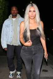 Kim Kardashian - Leaving Giorgio Baldi Restaurant in Santa Monica 09/24/2017