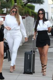 Kourtney Kardashian & Larsa Pippen - Out in West Hollywood 09/13/2017