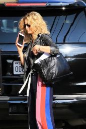 Kyra Sedgwick Arriving to Appear on the Jimmy Kimmel Live! Show in Hollywood 09/20/2017