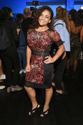 Laurie Hernandez at Tadashi Shoji Fashion Show – NYFW in NYC 09/07/2017