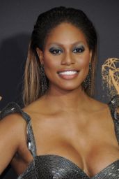 Laverne Cox – Emmy Awards in Los Angeles 09/17/2017