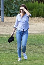 Leighton Meester at the Park in Los Angeles 09/21/2017