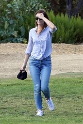 Leighton Meester at the Park in Los Angeles 09/21/2017