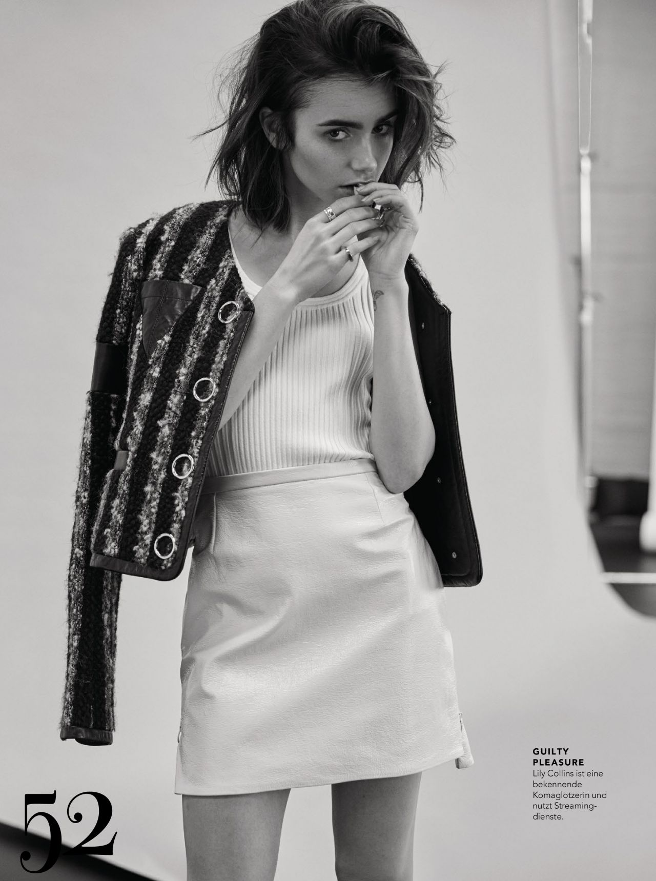 Lily Collins - Style Magazine Germany October 2017 Issue • CelebMafia