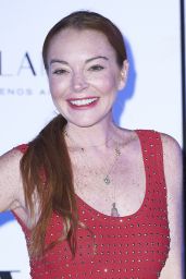 Lindsay Lohan - Jorge Vazquez Spring Fashion Show in Madrid 09/18/2017
