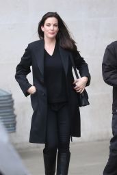 Liv Tyler - Leaves the BBC Broadcasting House in London 09/26/2017