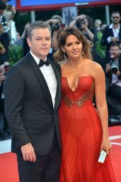 Luciana Damon and Matt Damon – “Downsizing” Premiere and Opening Ceremony, 2017 Venice Film Festival