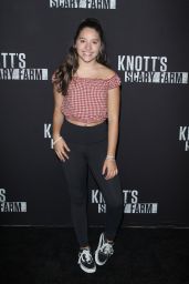 Mackenzie Ziegler – Knott’s Scary Farm Celebrity Night in Buena Park CA 09/29/2017