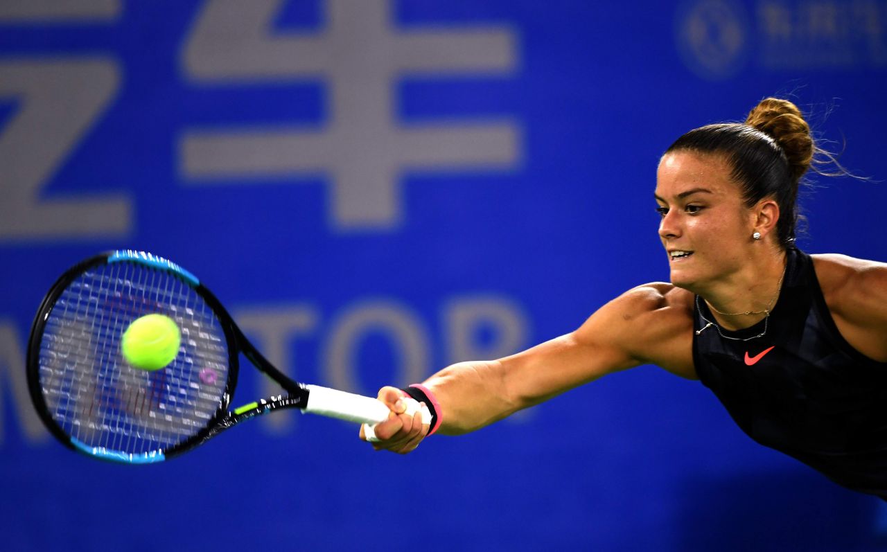 Maria Sakkari - 2017 WTA Wuhan Open 09/28/2017 • CelebMafia