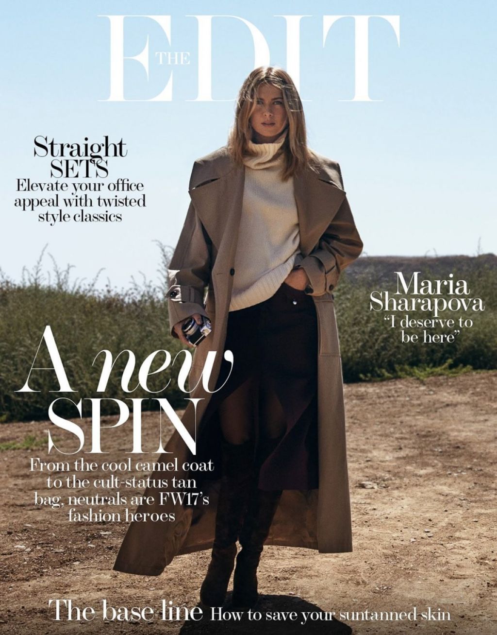 Maria Sharapova - Edit Magazine August 2017 Cover and Photos • CelebMafia