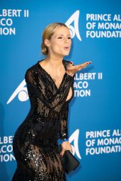 Michelle Hunziker – Monte Carlo Gala for the Global Ocean, Monaco 09/28/2017
