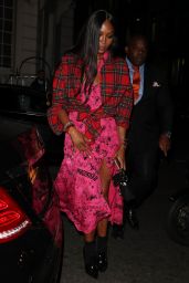 Naomi Campbell – Burberry Show in London 09/16/2017