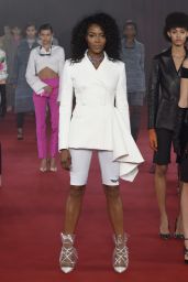 Naomi Campbell – Off-White Fashion Show in Paris 09/28/2017