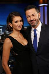 Nina Dobrev - Jimmy Kimmel Live! in Los Angele 09/14/2017