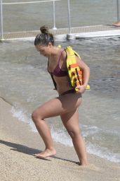 Olympia Valance in Bikini - Beach in Greece 09/22/2017