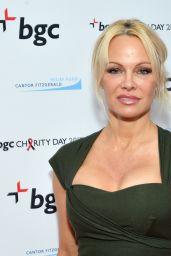 Pamela Anderson - BGC Partners Charity Day Commeorating 9/11 at BGC Partners in New York 09/11/2017