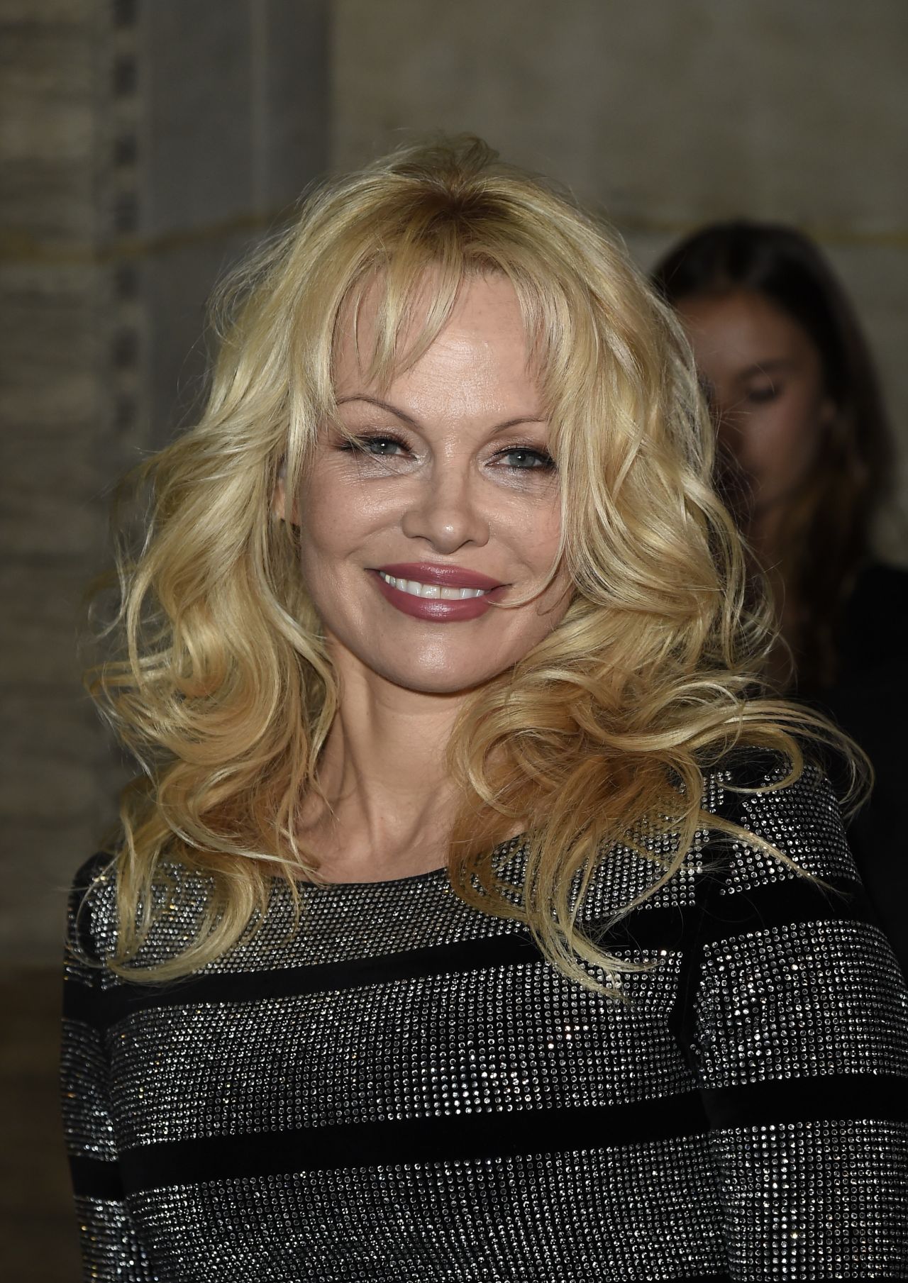 Pamela Anderson – L’Oreal X Balmain Party in Paris 09/28/2017 • CelebMafia