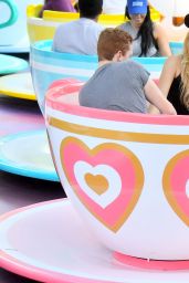 Peyton List - Visited Disneyland with Cameron Monaghan 09/05/2017