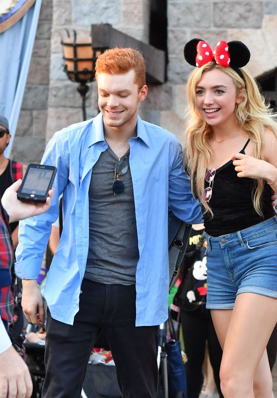 Peyton List - Visited Disneyland with Cameron Monaghan 09/05/2017