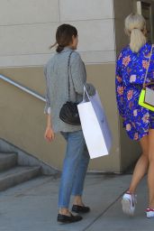 Phoebe Tonkin - Shopping at Diane Von Furstenberg in Beverly Hills 09/28/2017