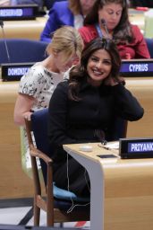 Priyanka Chopra at the UN Headquarters in New York City 09/20/2017