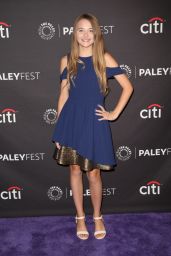 Reylynn Caster - "Me, Myself and I" Presentation at the PaleyFest in NY 09/12/2017