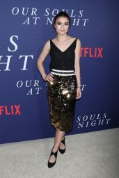 Sami Gayle - "Our Souls at Night" Premiere in New York 09/27/2017