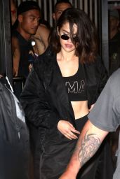 Selena Gomez in Gymwear - NYC 09/28/2017