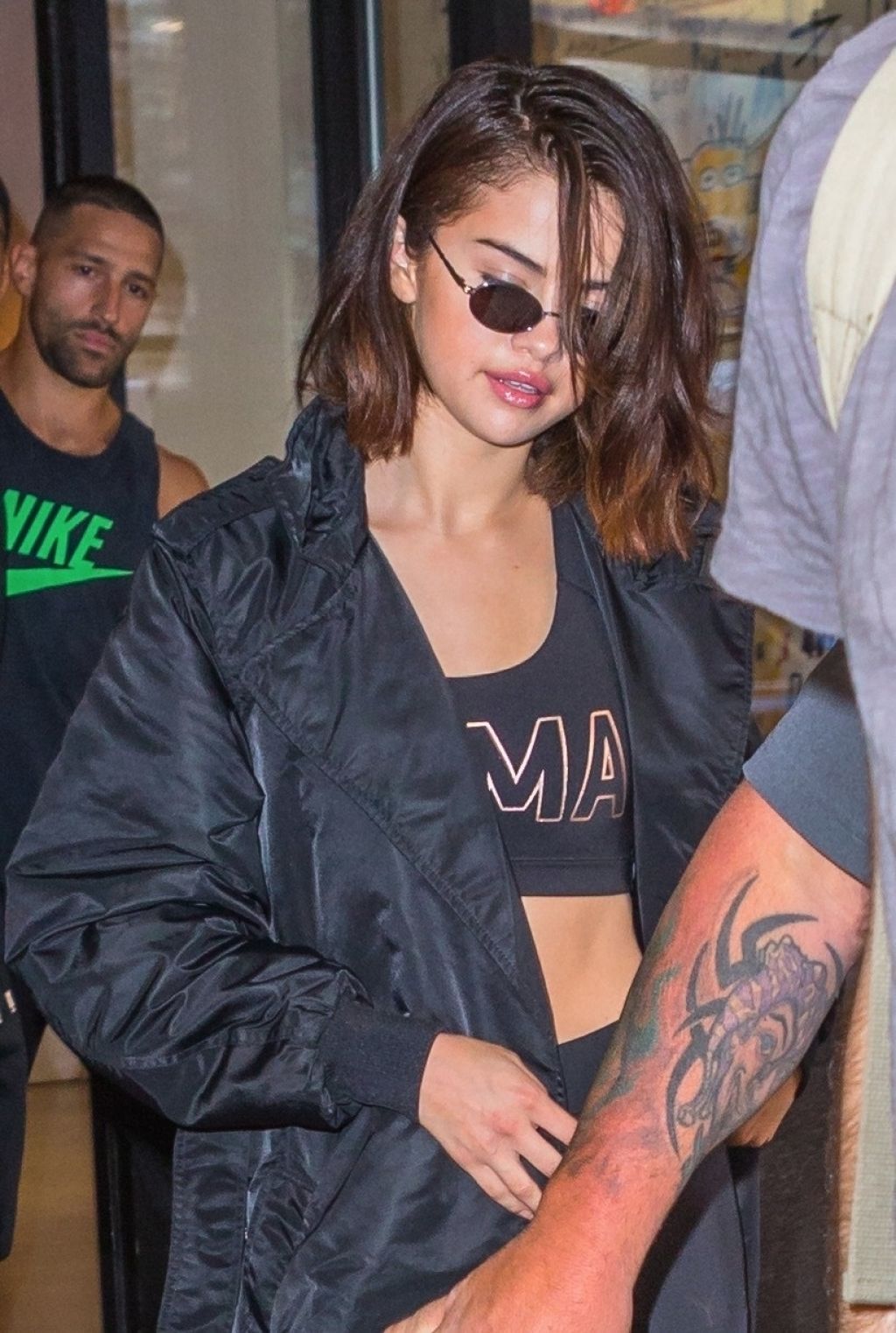 Selena Gomez in Gymwear - NYC 09/28/2017 • CelebMafia