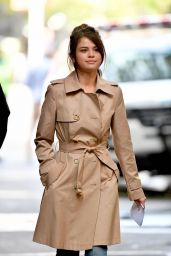 Selena Gomez - On the Set of Woody Allen Movie in NYC 09/11/2017