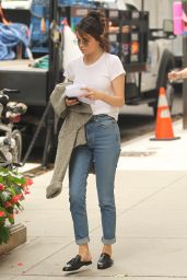 Selena Gomez on Woody Allen Secret Project in New York 09/20/2017