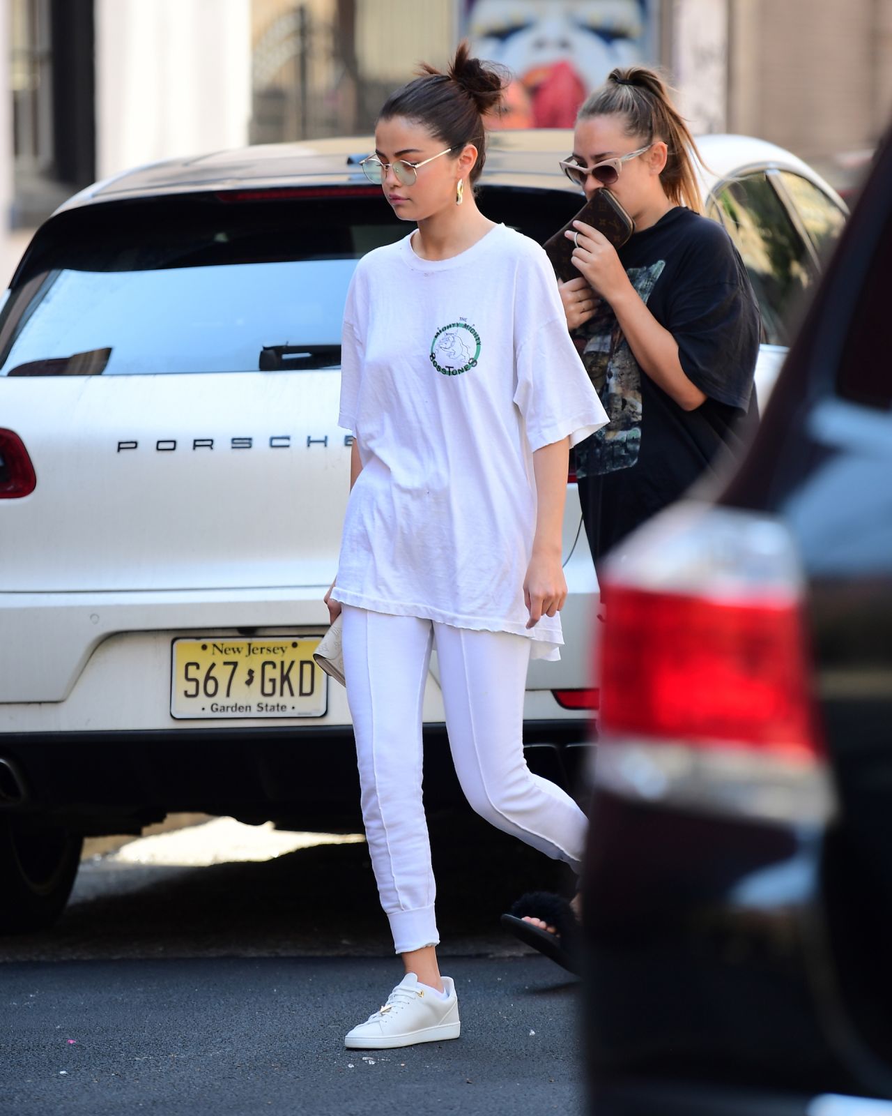 Selena Gomez - Steps out wearing all white in NYC September 4, 2017 ...