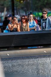 Selena Gomez - Visits 9/11 Memorial in New York 09/24/2017