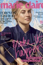 Shailene Woodley - Marie Claire UK October 2017 Issue