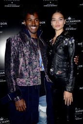 Shanina Shaik – Moet & Chandon Launch Celebration in New York 09/10/2017