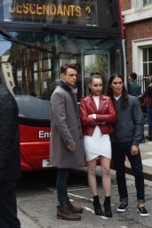 Sofia Carson - Promote "Descendants 2" Aboard a London Bus 09/06/2017