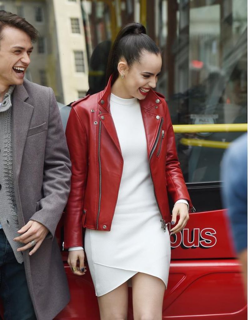 Sofia Carson - Promote "Descendants 2" Aboard a London Bus 09/06/2017