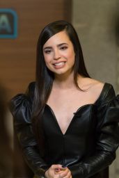 Sofia Carson - Visits "Extra" at Universal Studios in Hollywood 08/31/2017