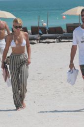 Sofia Richie - Enjoys a Sun in Miami Beach 09/21/2017