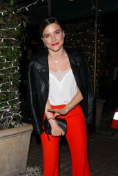 Sophia Bush - Out for Dinner at Italian Restaurant Madeo in West Hollywood 09/22/2017