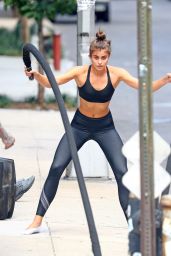 Taylor Hill at the Gym in NYC 09/11/2017