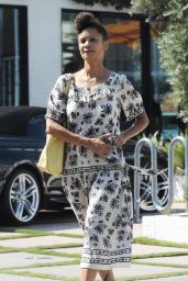 Thandie Newton - Out in West Hollywood 08/31/2017