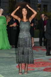 Tina Kunakey di Vita – Green Carpet Fashion Awards, Italia 2017