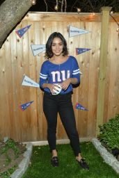 Vanessa Hudgens - Gameday Kickoff at the Booking.com Football House, Jersey City, NJ, 09/10/2017