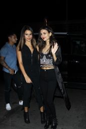 Victoria Justice & Madison Reed - Outside Christina Milian’s Birthday Party in LA 09/27/2017