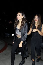 Victoria Justice & Madison Reed - Outside Christina Milian’s Birthday Party in LA 09/27/2017