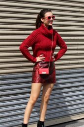 Victoria Justice - Outside Alice + Olivia By Stacey Bendet Show, NYFW in NYC (Part II) 09/12/2017