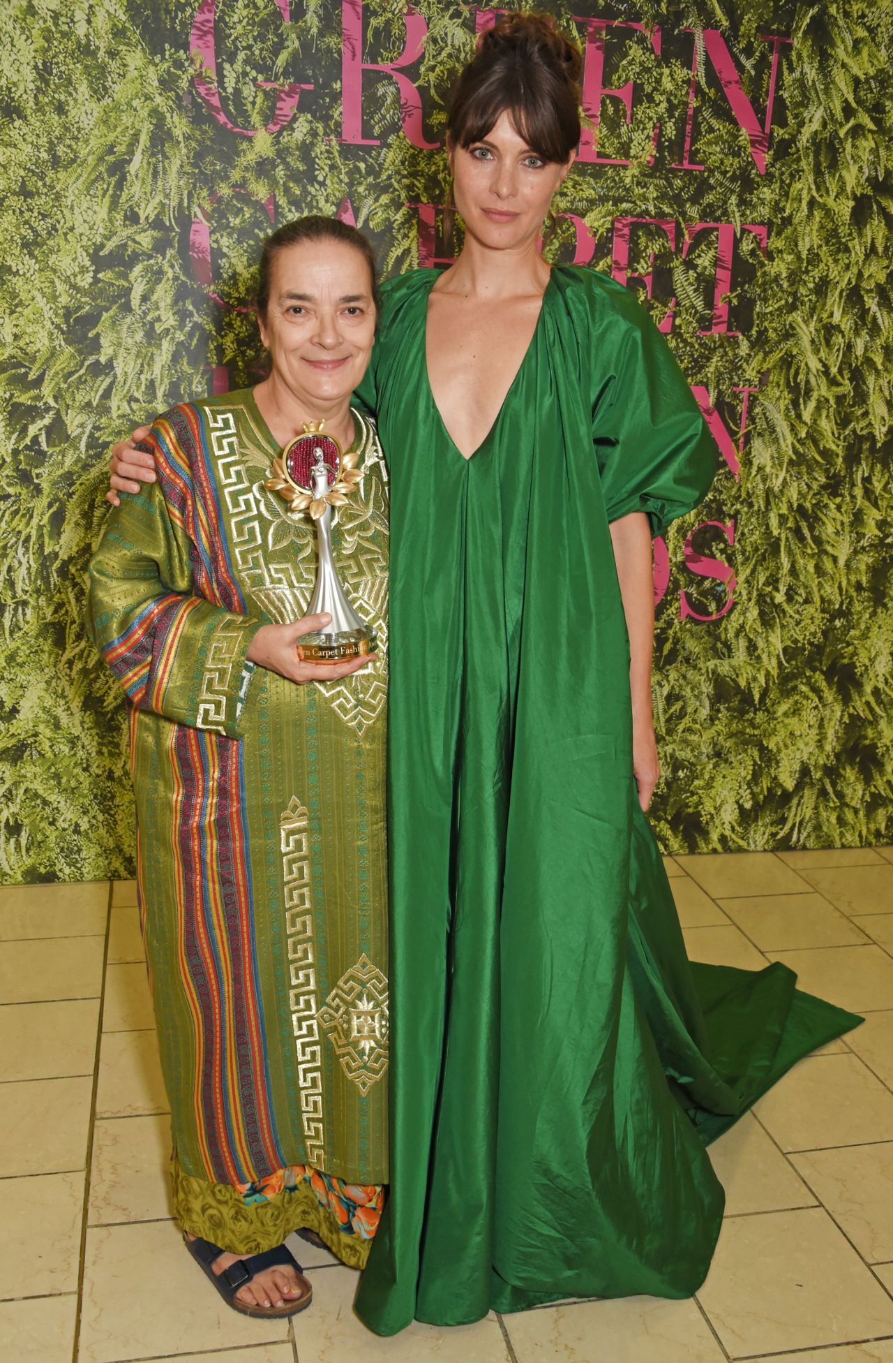 Vittoria Puccini – Green Carpet Fashion Awards, Italia 2017 • CelebMafia