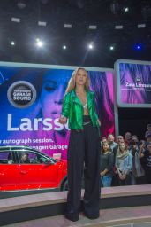 Zara Larsson - VW Booth at International Car Fair in Frankfurt 09/20/2017