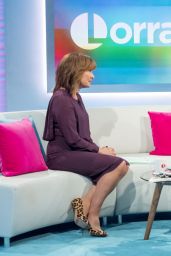 Alexandra Burke - Lorraine TV Show in London 10/12/2017